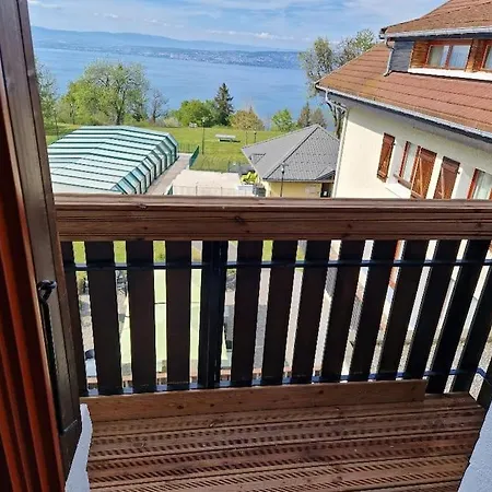 Vue Léman&piscine - Parking Free - Confort 6 Pers