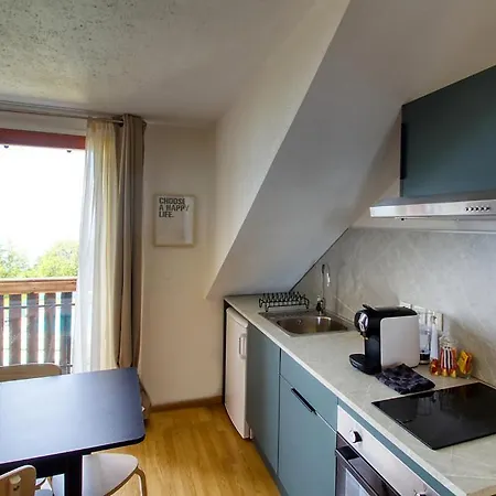 Vue Lac Leman & Piscine - Parking Free - Confort Appart 6 Pers Lugrin