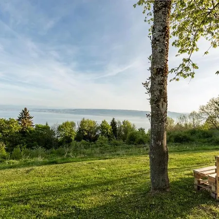 Vue Léman&piscine - Parking Free - Confort 6 Pers Apartamento